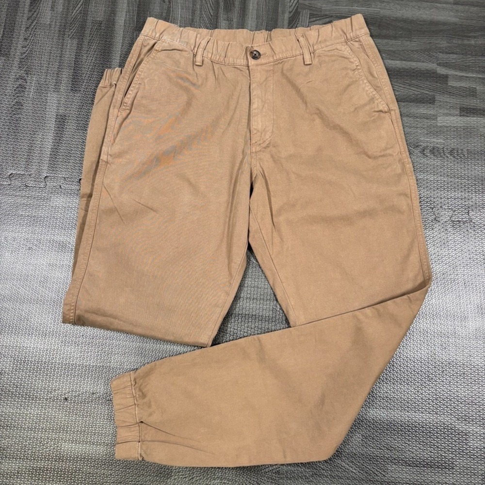 Bearbottom Stretch Jogger Mens Large Tall Brown Desert 32" Inseam NEW Casual